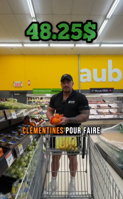 Un Québécois fait une épicerie de 50 $ chez Tigre Géant et voici tout ce qu'il a acheté.