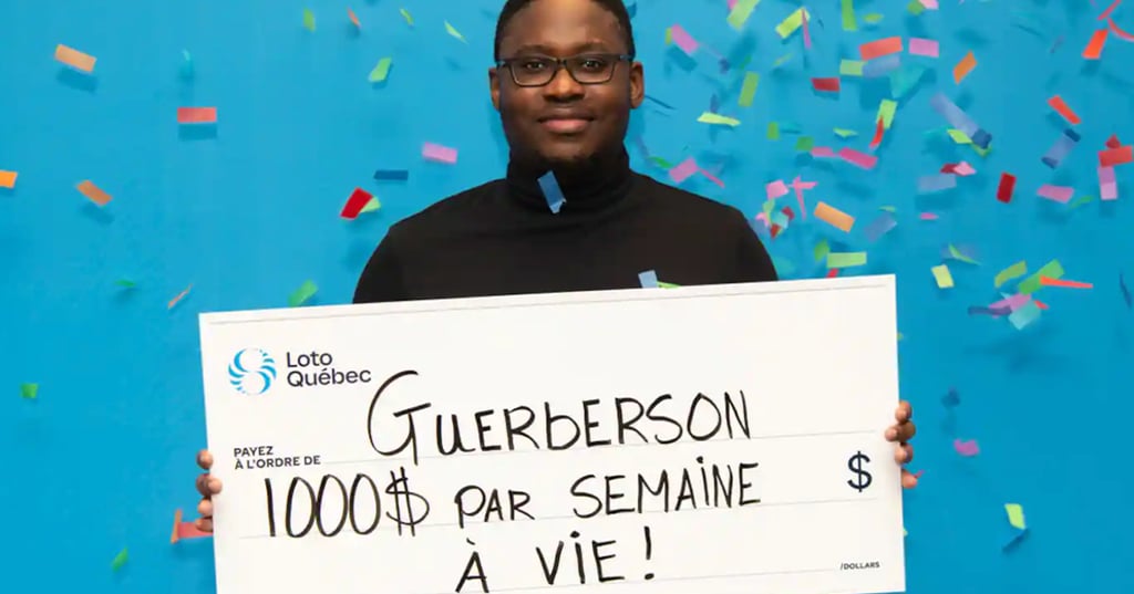 Une jeune mère de la Montérégie remporte 1000 $ par semaine pour le reste de sa vie