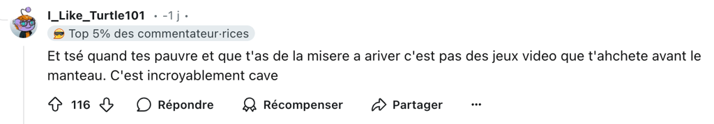 De nombreuses personnes furieuses à propos des produits concernés par le congé de TPS