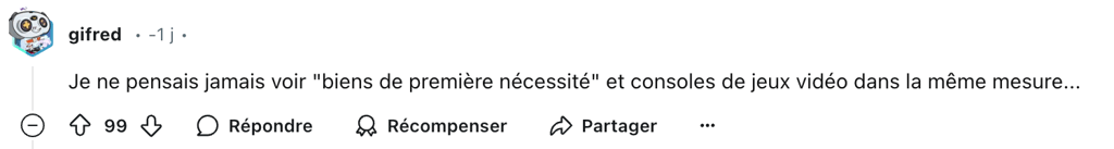 De nombreuses personnes furieuses à propos des produits concernés par le congé de TPS