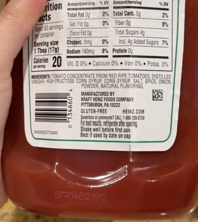 Il y a une énorme différence entre le ketchup du Canada et celui des États-Unis