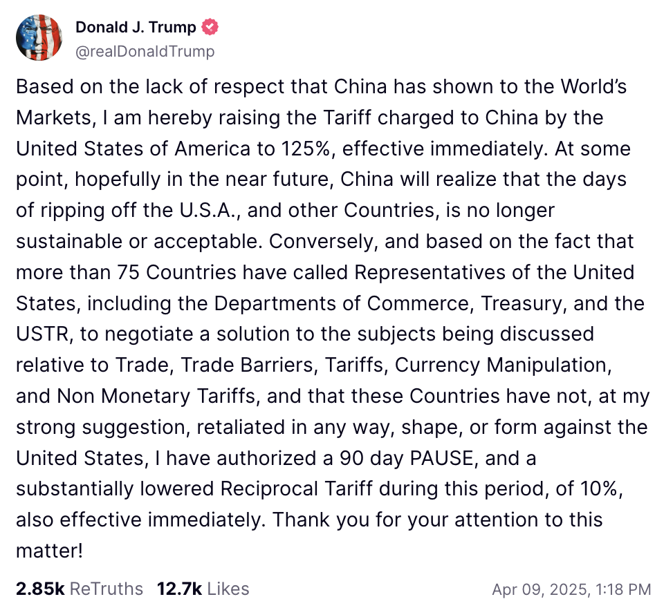 Les marchés boursiers montent en flèche après l'annonce majeure de Donald Trump