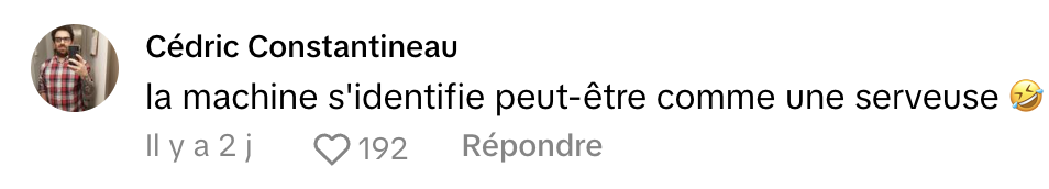 Une Québécoise choquée alors qu'une borne automatique lui demande du pourboire.