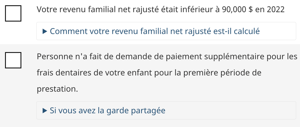 Des familles peuvent obtenir jusqu'à 650 $ par enfant mais il leur reste peu de temps pour faire leur demande