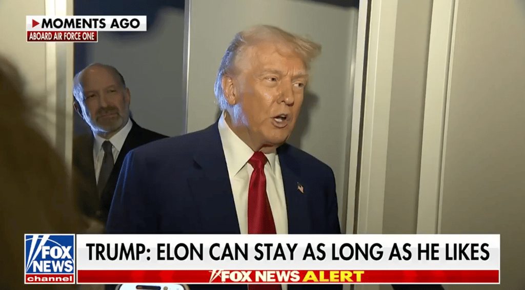Donald Trump brise le silence sur l'avenir d'Elon Musk