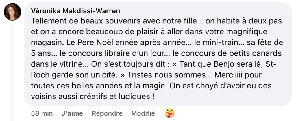 Le célèbre magasin de jouets Benjo va fermer ses portes après 20 ans d'existence