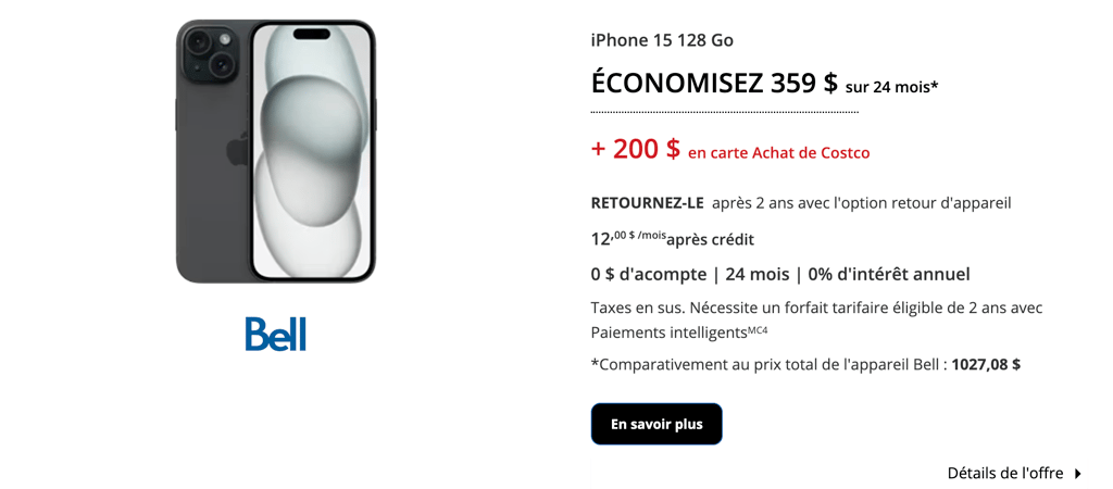 Costco présente ses gros rabais pour le Black Friday et il y a de très bon deals!