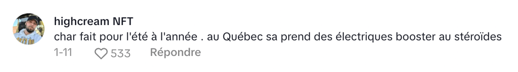 Olivier Primeau dévoile « la vérité » sur l'autonomie des voitures électriques pendant l'hiver