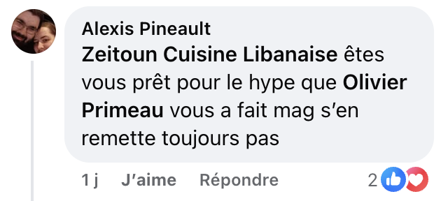 Un commentaire revient souvent après la dernière review de poutine d'Olivier Primeau