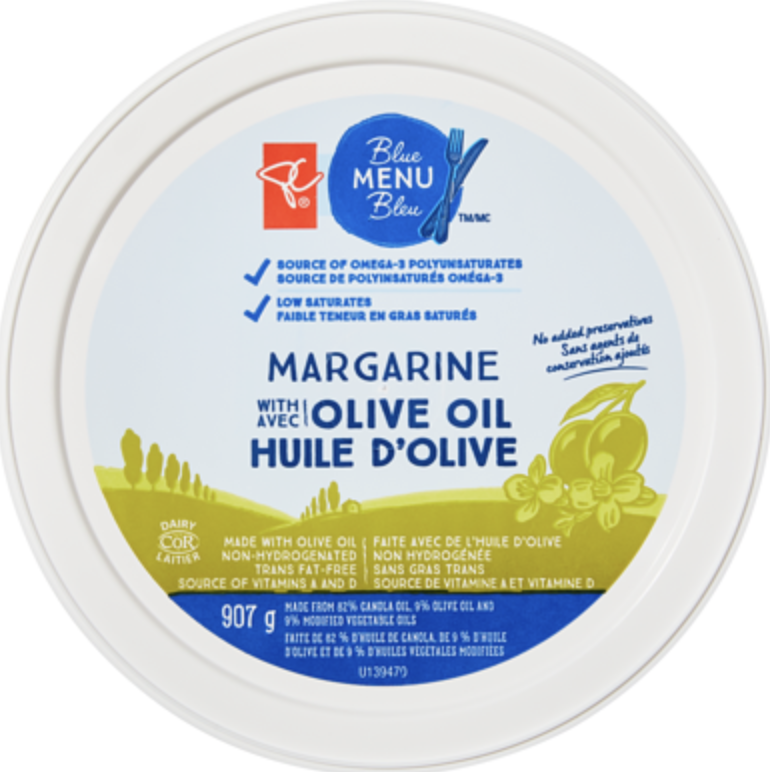 Important rappel de margarine en raison de la présence possible de moisissures