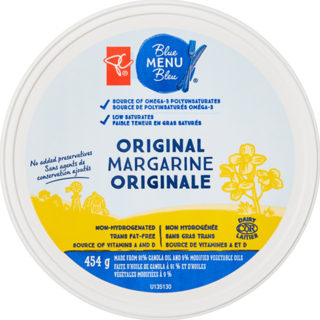 Important rappel de margarine en raison de la présence possible de moisissures