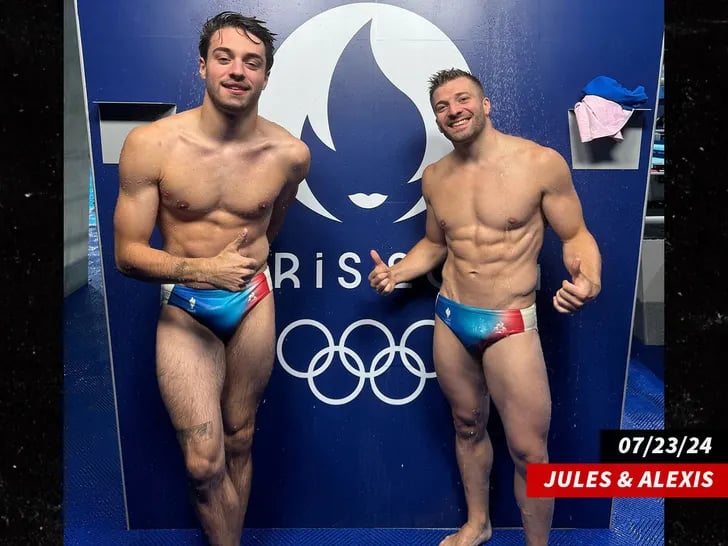 French diver goes viral for what he’s packing in his Speedo at Paris Olympics!