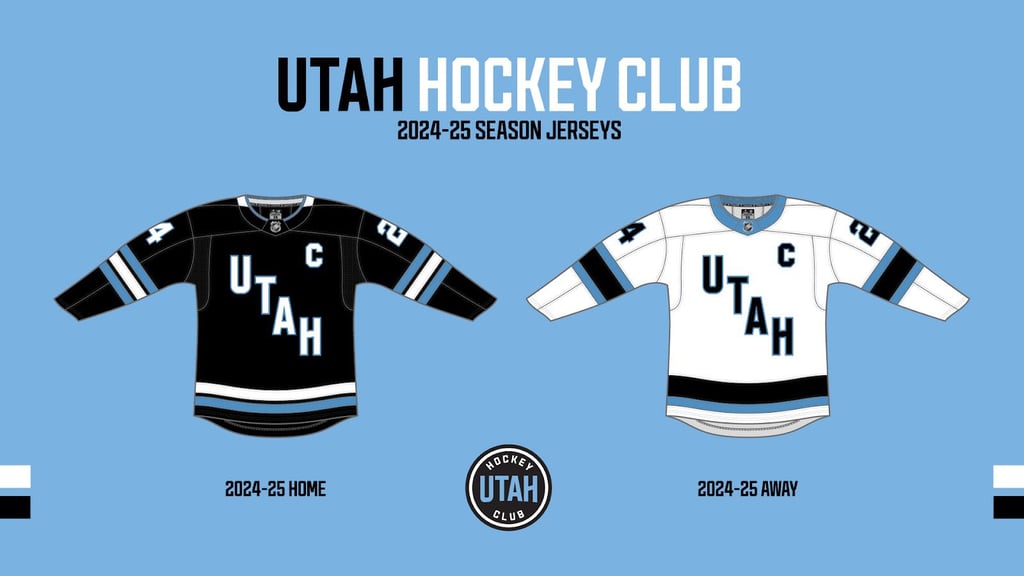 Utah officially unveils its name, logo and jerseys for 2024-25 season!