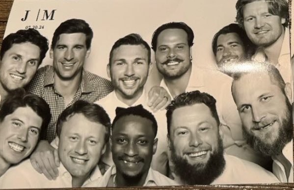 Former and current Leafs players come together for Michael Bunting's wedding