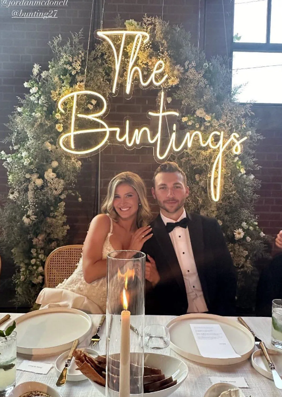 Former and current Leafs players come together for Michael Bunting's wedding