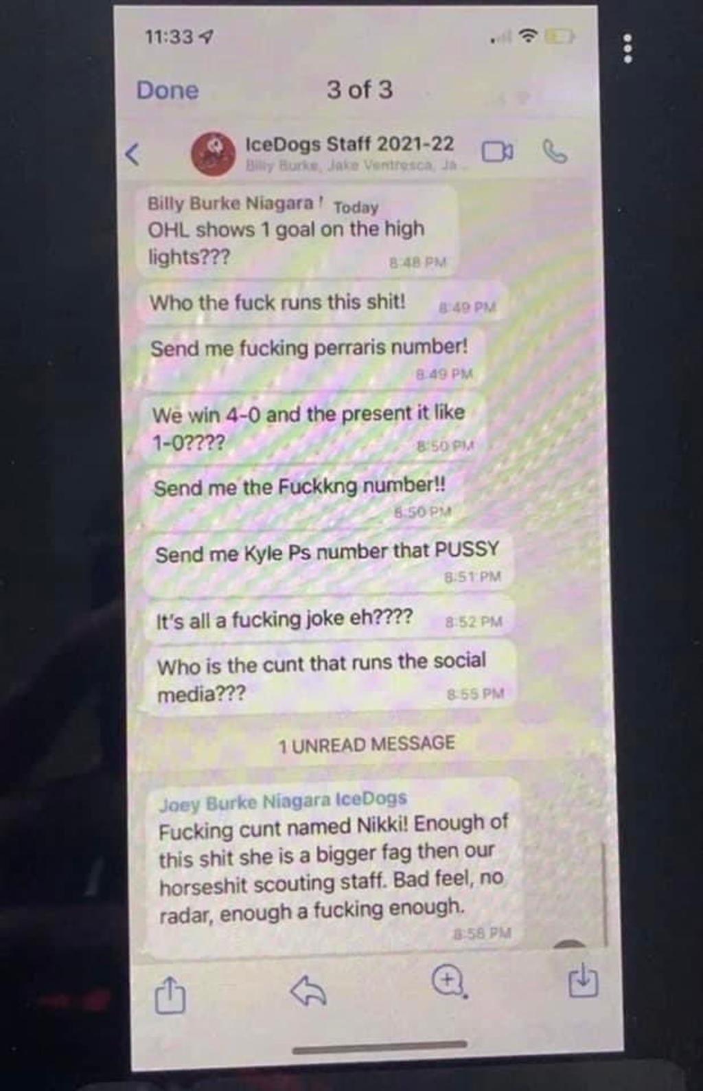More allegations of homophobic conduct from owners of OHL's Niagara IceDogs