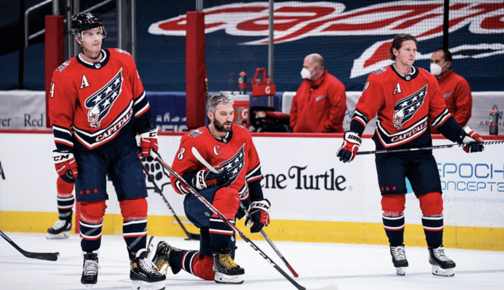 Capitals unveil their new jerseys as a surprise birthday gift for Alex Ovechkin