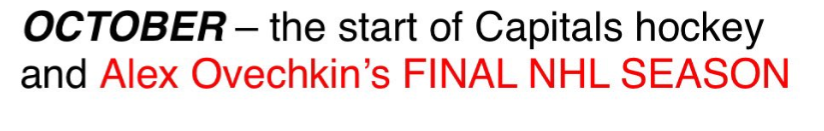 Capitals announce the end of Ovechkin's NHL career