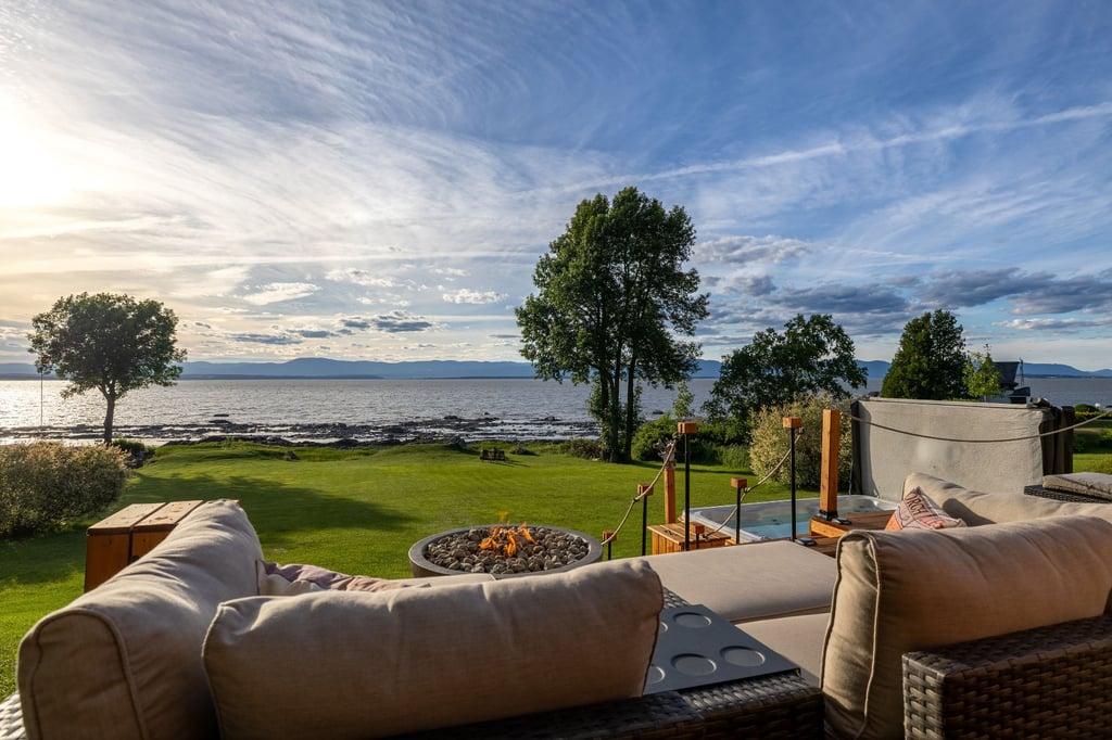 Havre de paix en bordure du fleuve Saint-Laurent