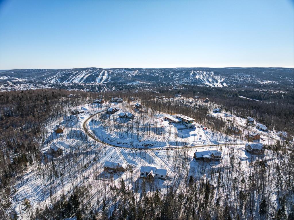 Sublime propriété contemporaine en harmonie avec la nature environnante