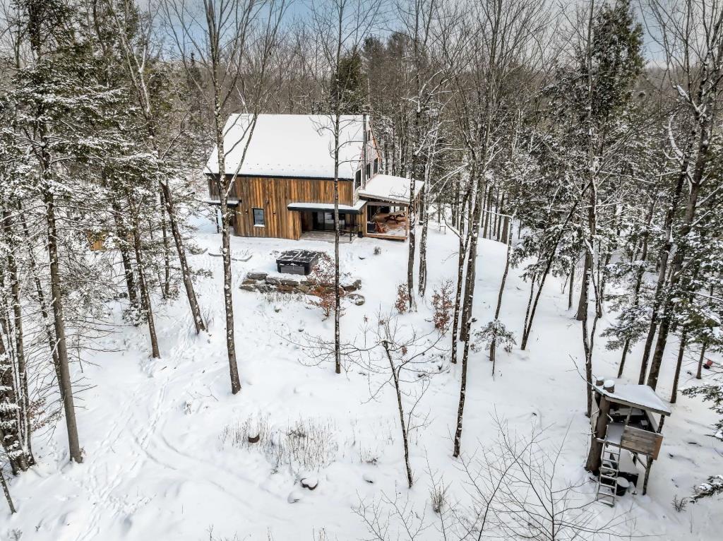 Merveille contemporaine en pleine forêt