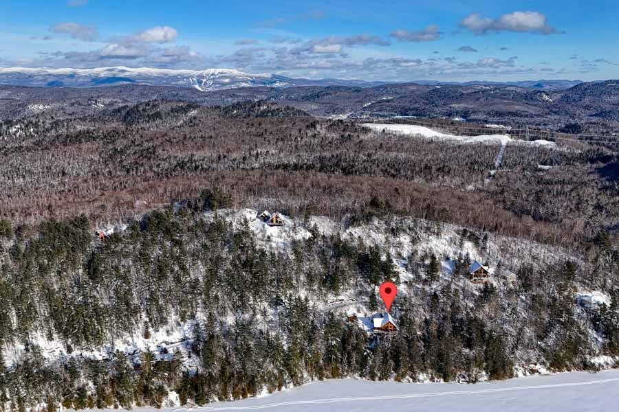 Sensationnel havre de paix à flanc de montagne