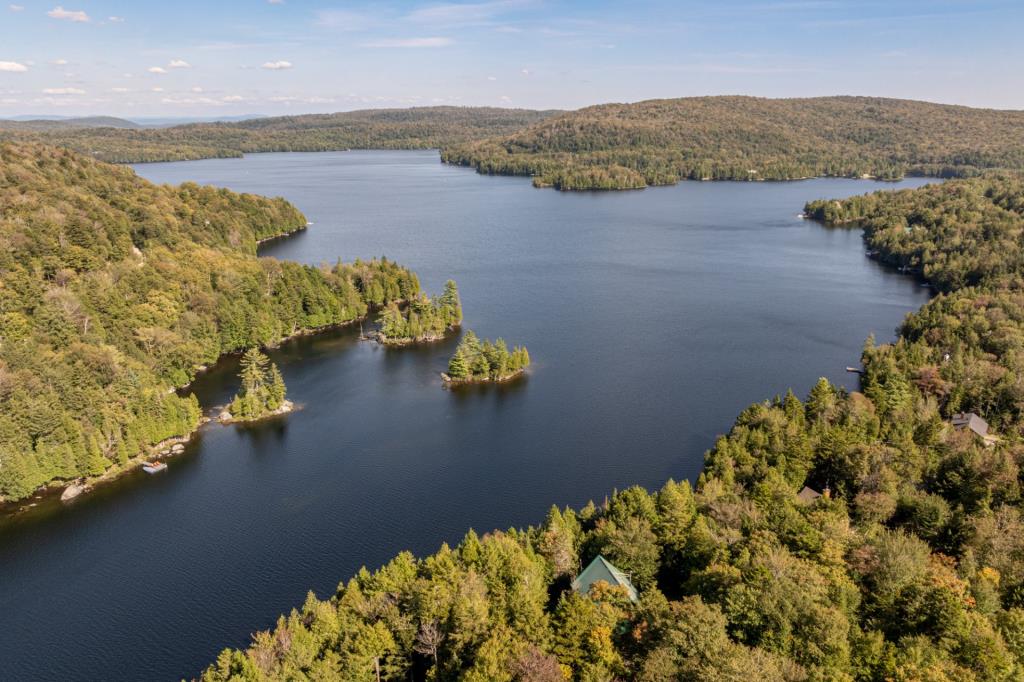 Tranquillité et sérénité vous attendent dans cette majestueuse demeure surplombant un lac