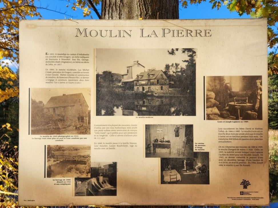 Le fameux Moulin La Pierre est à vendre!