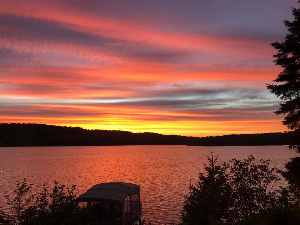 Charmant chalet sur une île privée à vendre meublé et équipé pour 199 000 $