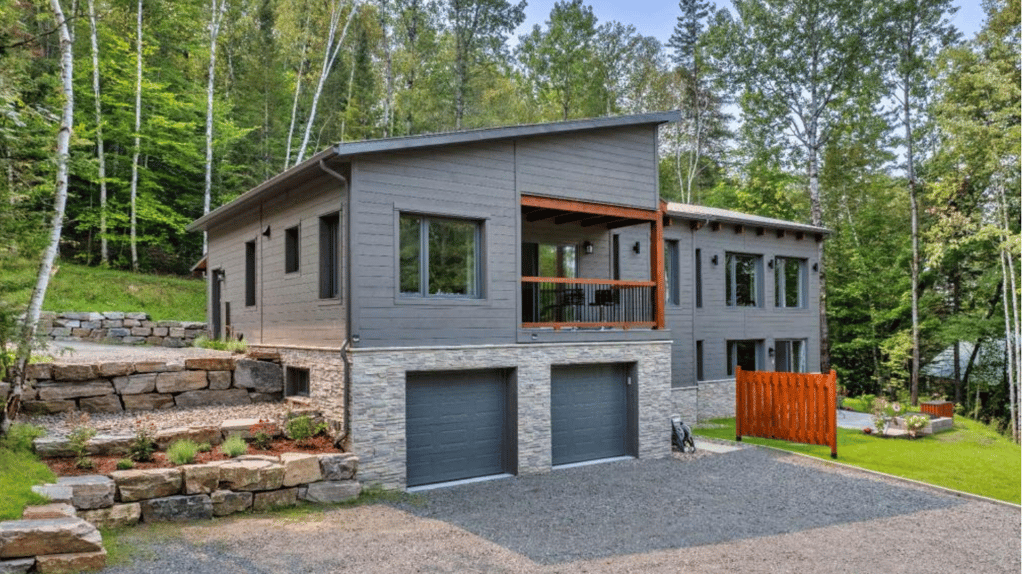 Chalet moderne intergénération à Mont-Tremblant à 10 minutes des pistes de ski