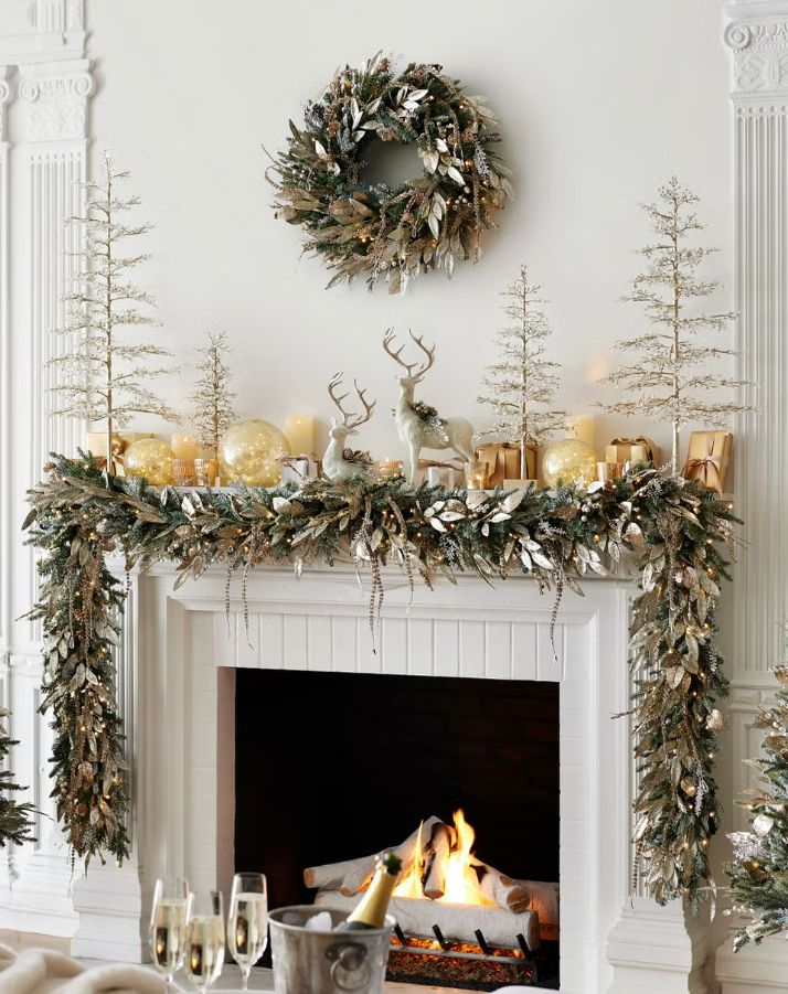 Des suggestions brillantes de déco de foyer pour le temps des fêtes