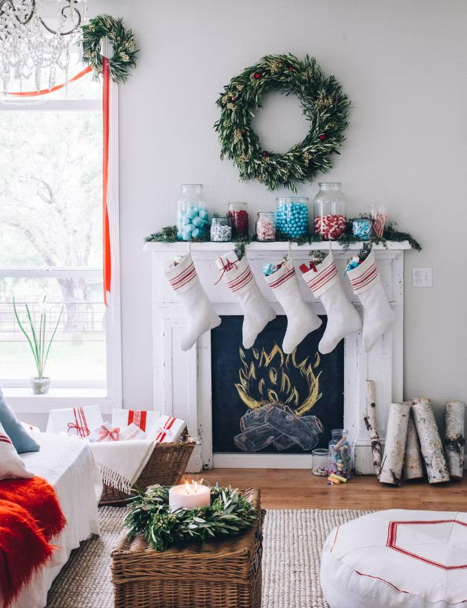 Des suggestions brillantes de déco de foyer pour le temps des fêtes