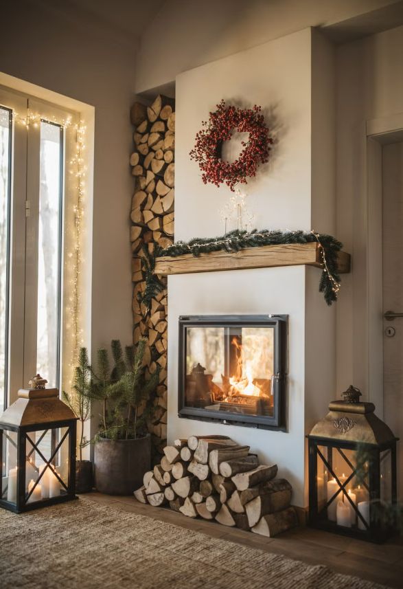 Des suggestions brillantes de déco de foyer pour le temps des fêtes