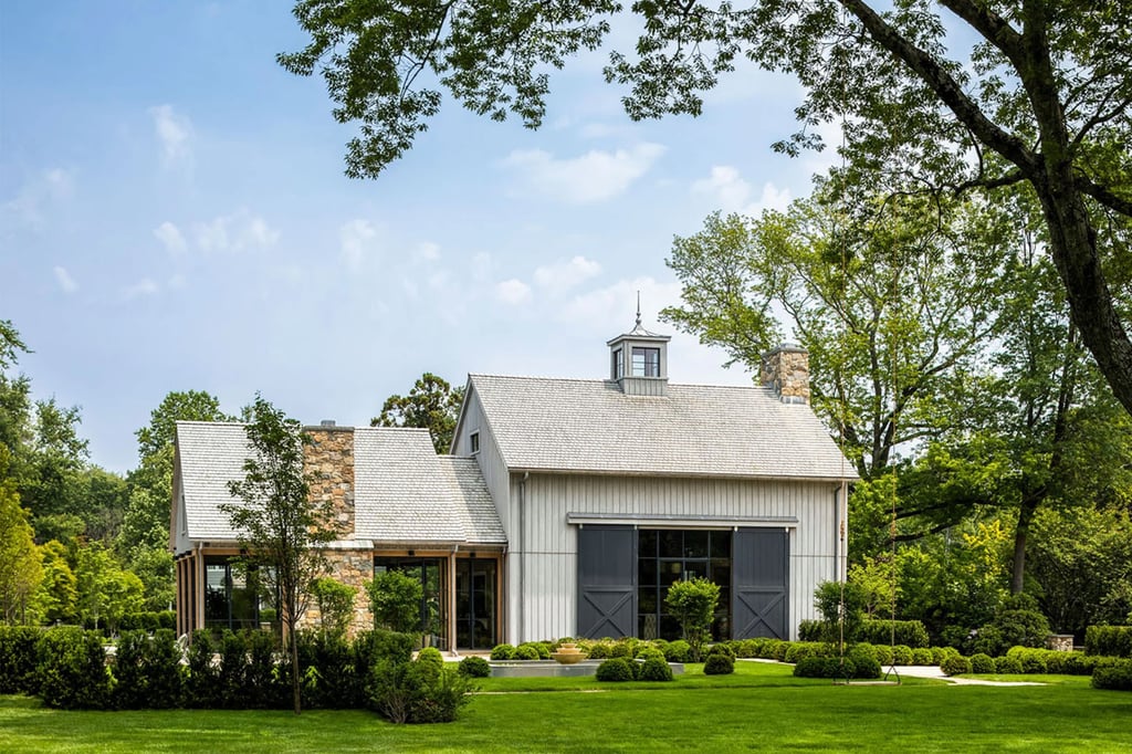 Impressionnante transformation d’une grange en maison au design unique