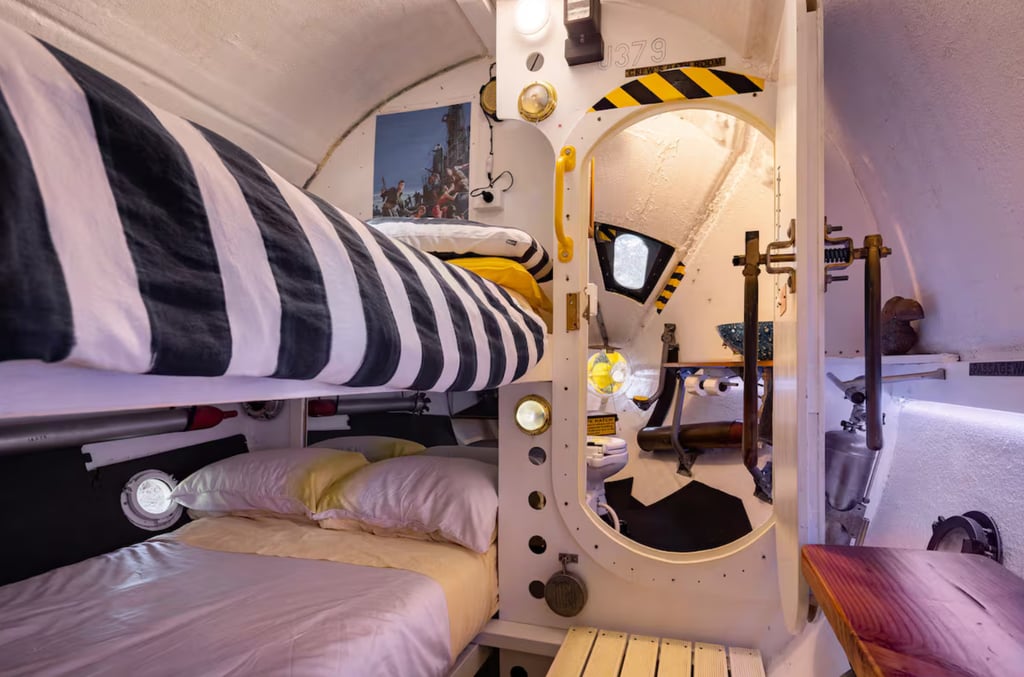 Aimeriez-vous vivre l’expérience de dormir une nuit dans un sous-marin?