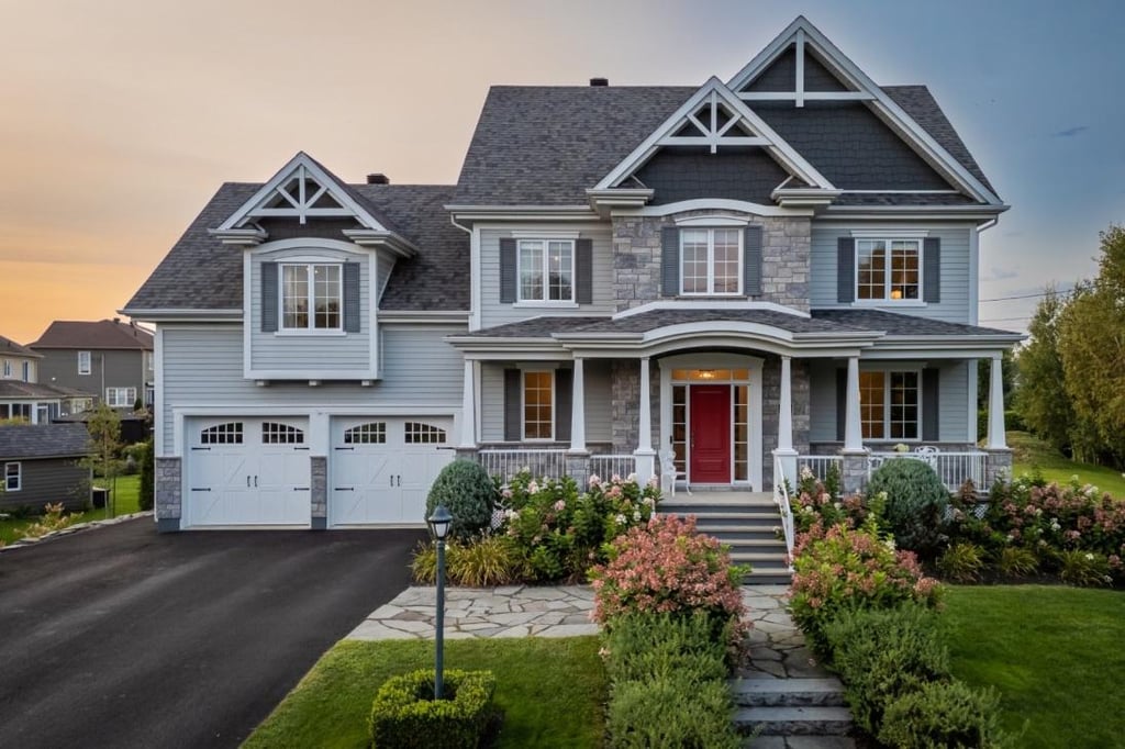 Beauté de style Nouvelle-Anglettere située au cœur de Bromont