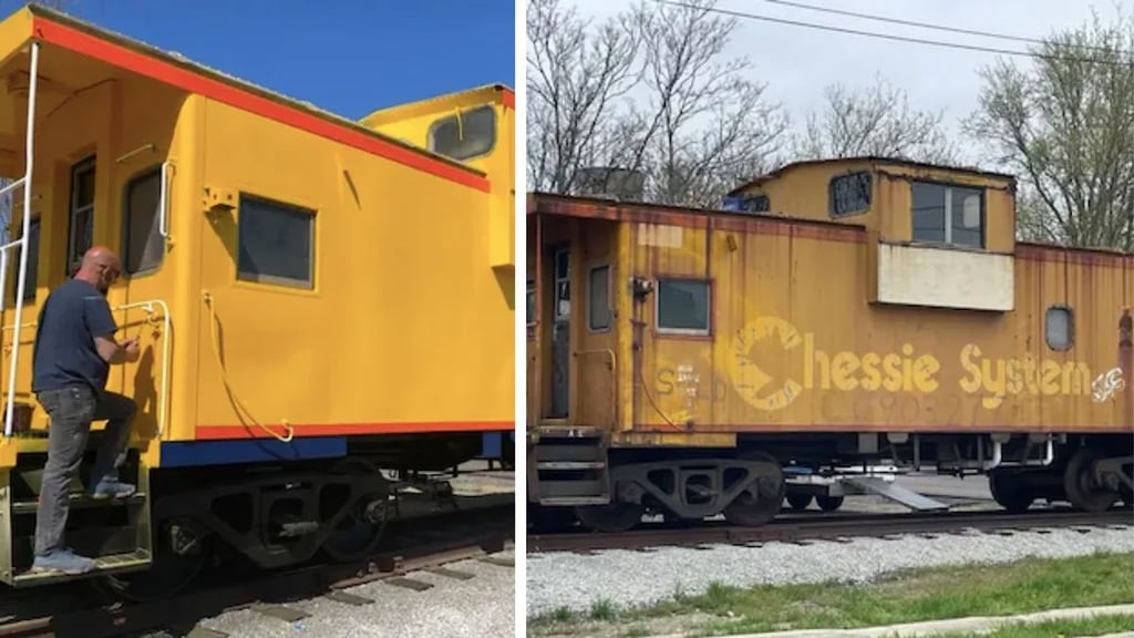 Ce couple transforme des wagons de train en locations Airbnb uniques!