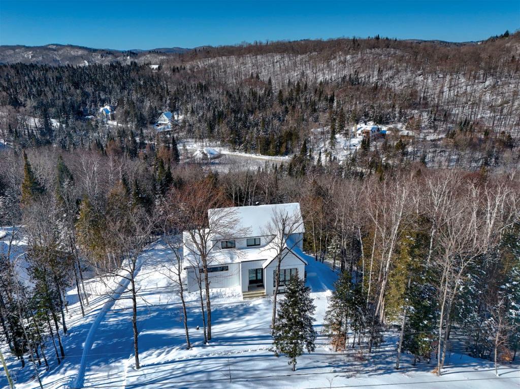 Séduisante demeure entourée de montagnes sur un lot de plus de 70 000 pi²