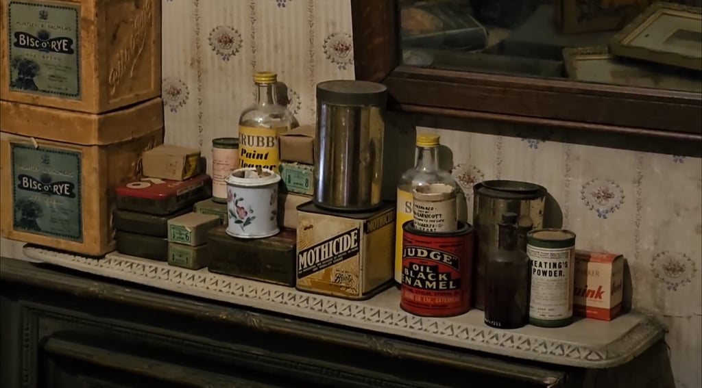 Cette maison a été préservée dans son état d’origine depuis plus de 100 ans