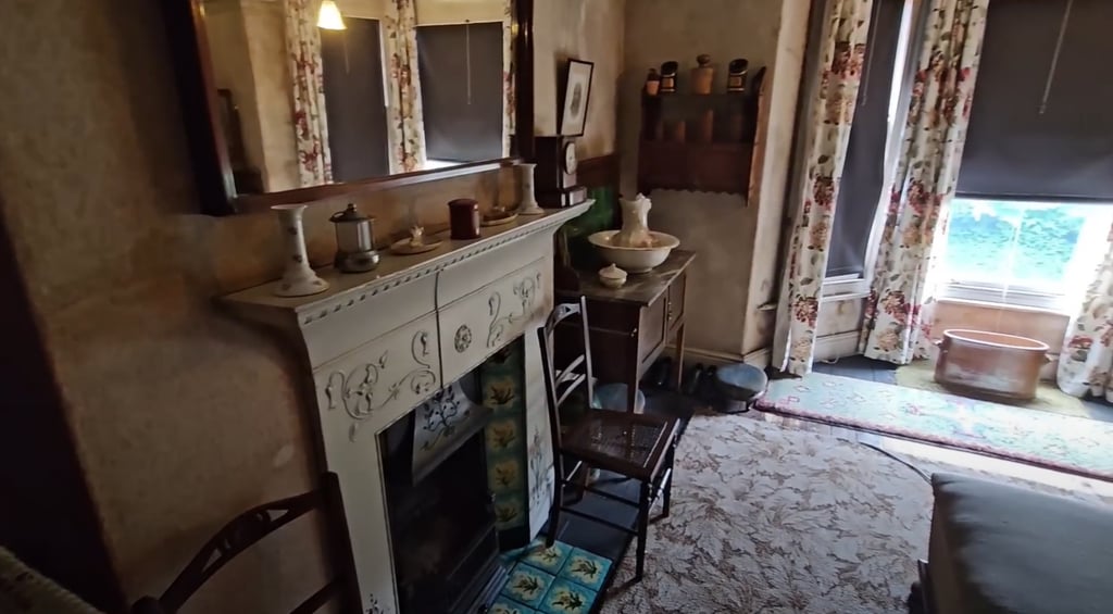 Cette maison a été préservée dans son état d’origine depuis plus de 100 ans