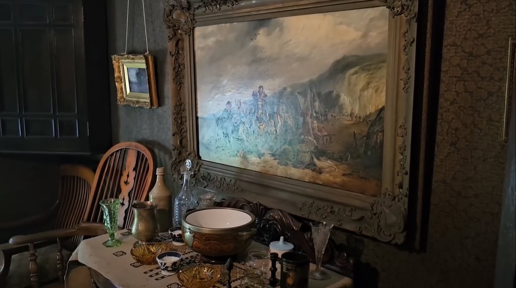 Cette maison a été préservée dans son état d’origine depuis plus de 100 ans