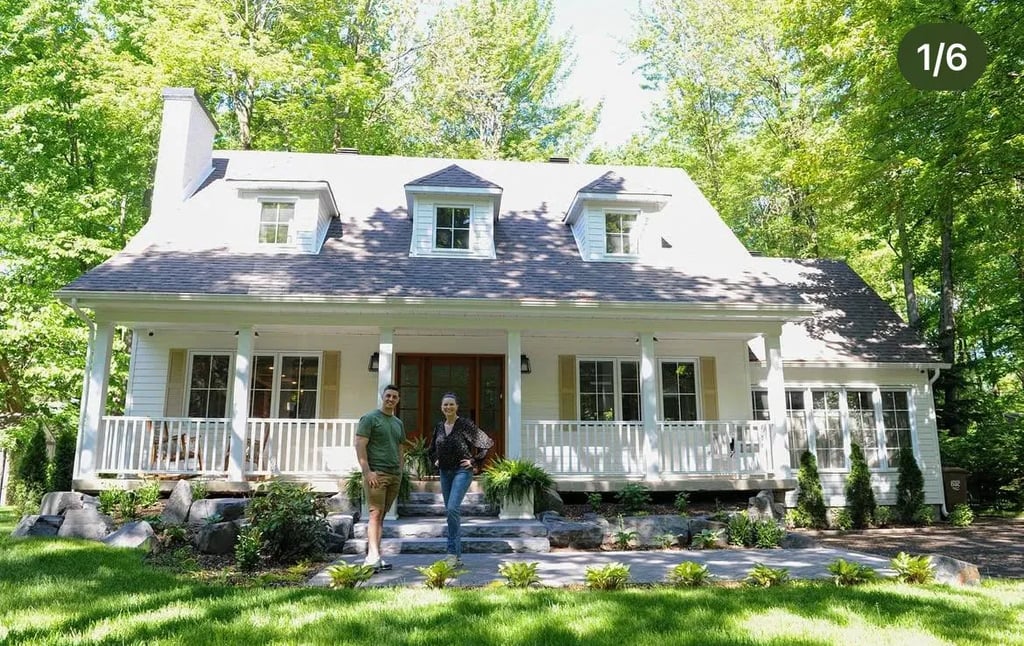 Coup de cœur assuré pour la maison de Marie-Ève Janvier et Jean-François Breau