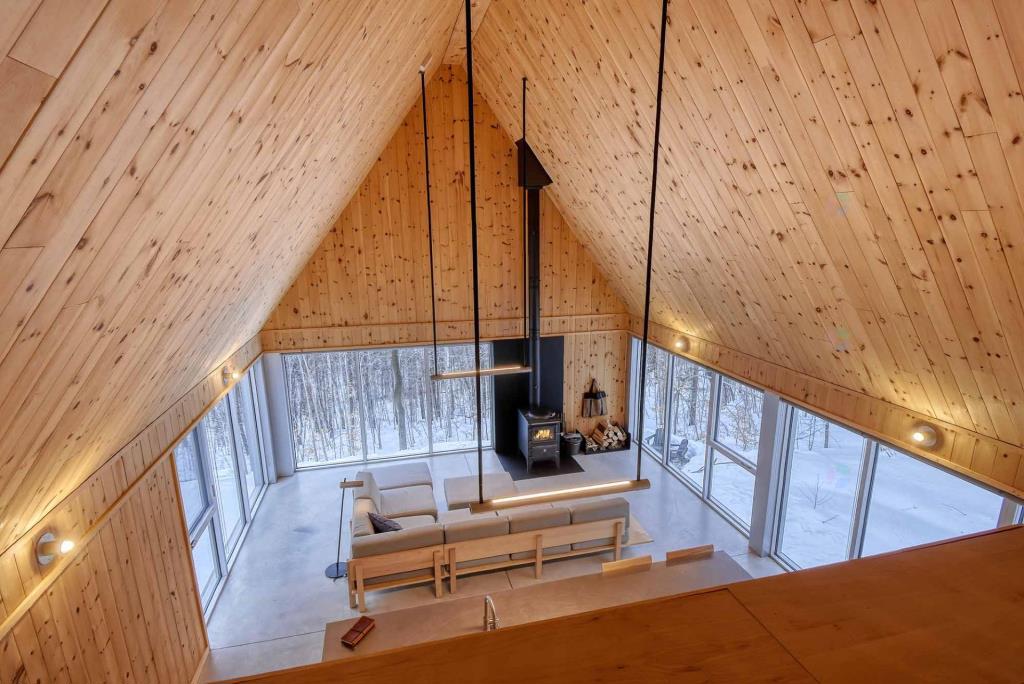 Incomparable chalet meublé en harmonie avec la nature