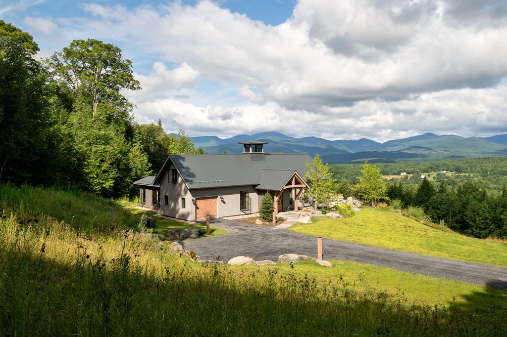 Cocon douillet au sommet des montagnes