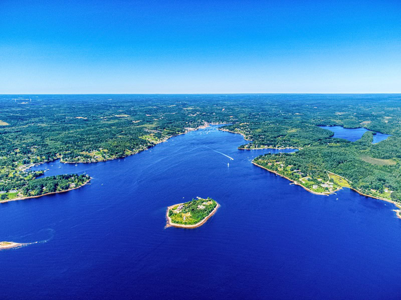 Vous pourriez vivre sur cette île autosuffisante pendant 1 an sans jamais avoir à la quitter