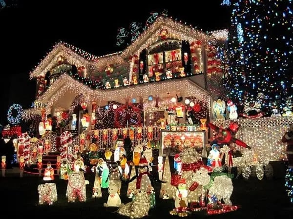 15 maisons au décor de Noël intense et original qui ne passent pas inaperçues