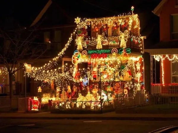 15 maisons au décor de Noël intense et original qui ne passent pas inaperçues