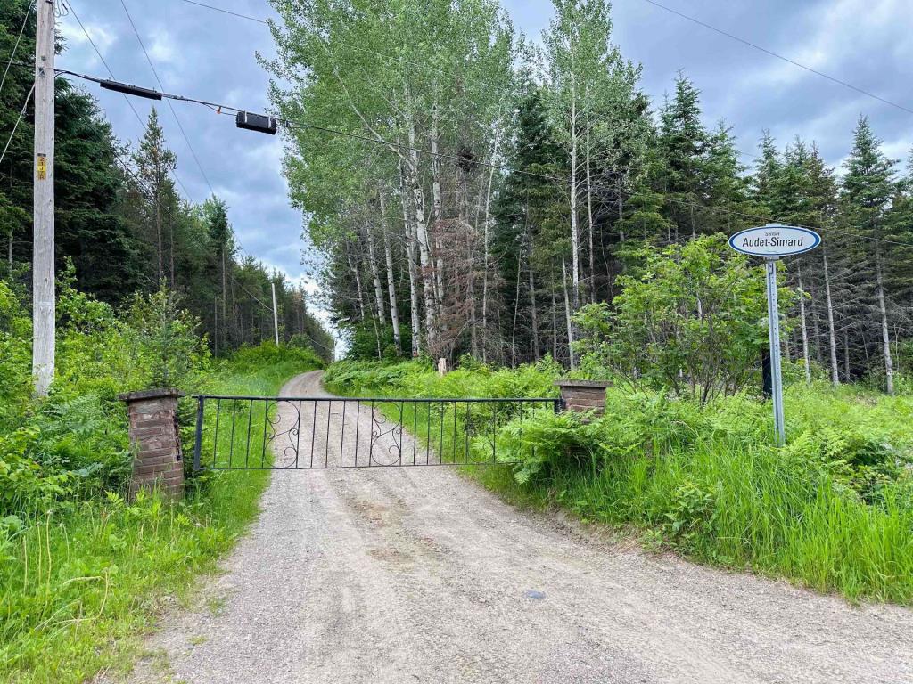 Vendu meublé à 159 900 $ ! Chalet en rondins surplombant un lac navigable