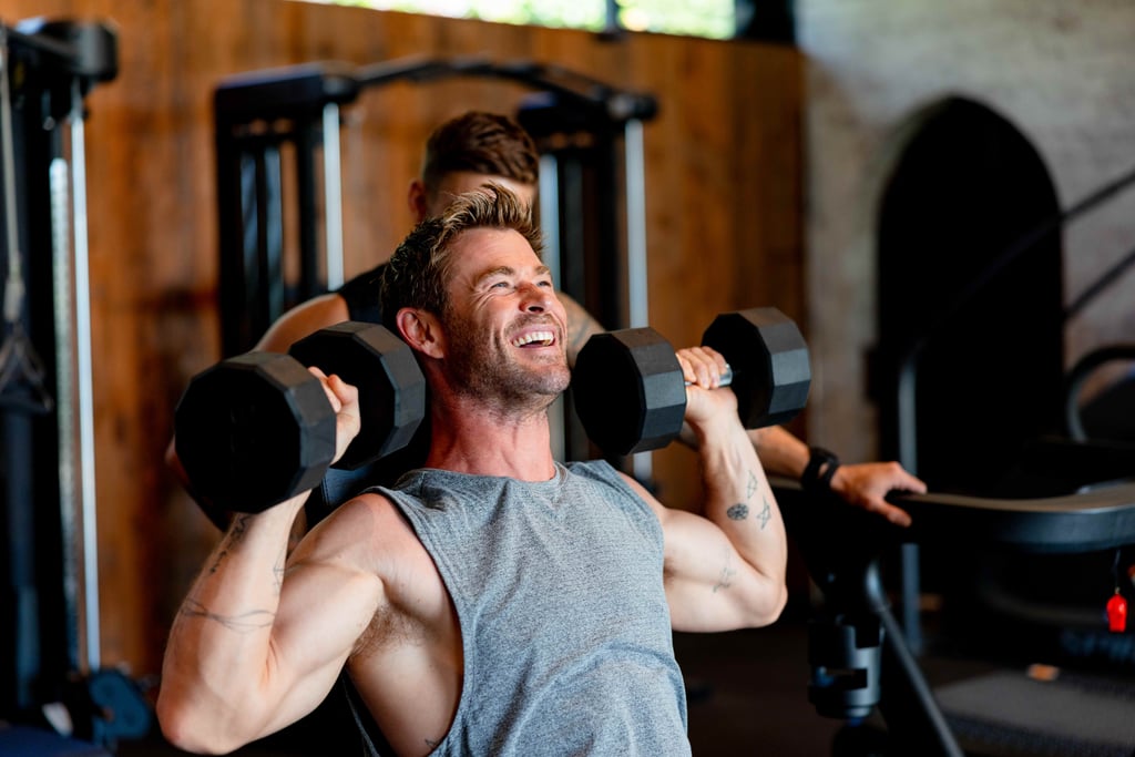 Jetez un coup d’œil au tout nouveau gym de Chris Hemsworth