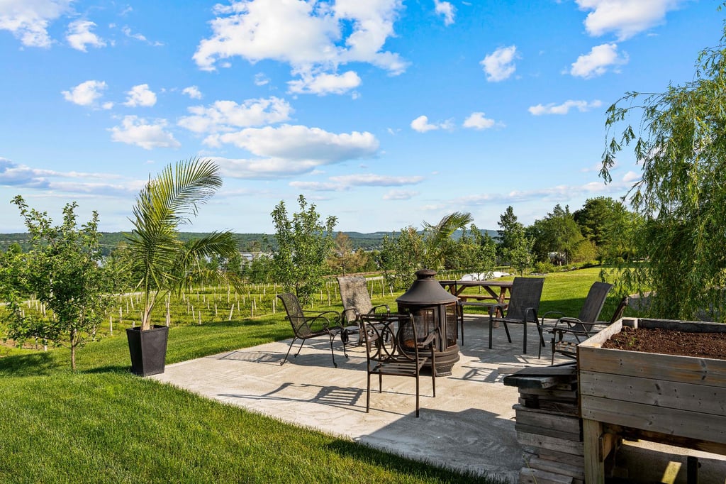 Magnifique demeure moderne ayant comme voisin un vignoble réputé